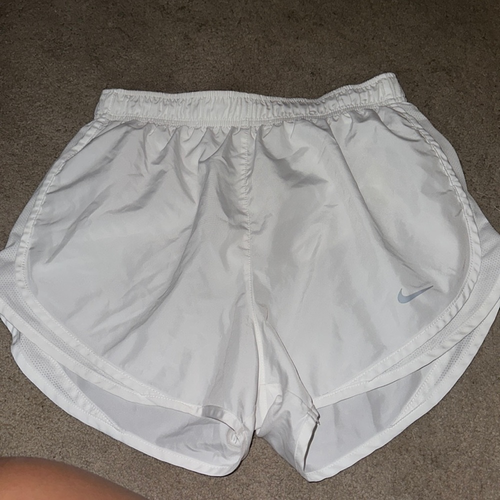 nike white shorts